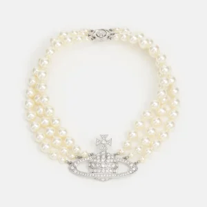 Three row relief choker - VIVIENNE WESTWOOD