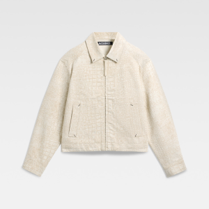 Veste en jean façon croco - Jacquemus