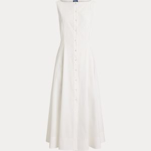 Robe à pans en coton